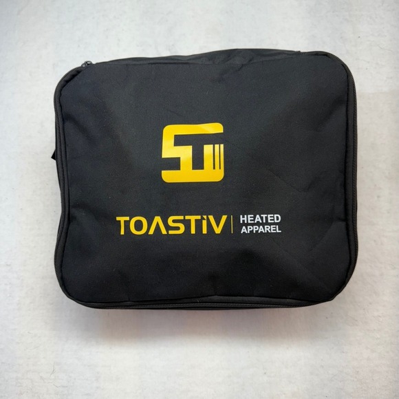 Toastiv Heated Vest Women Medium Black Puffer NO BATTERY - Picture 3 of 16